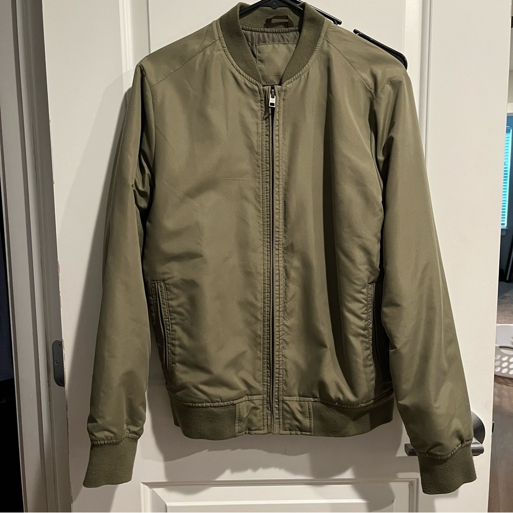 OLD NAVY BOMBER JACKET OLIVE GREEN